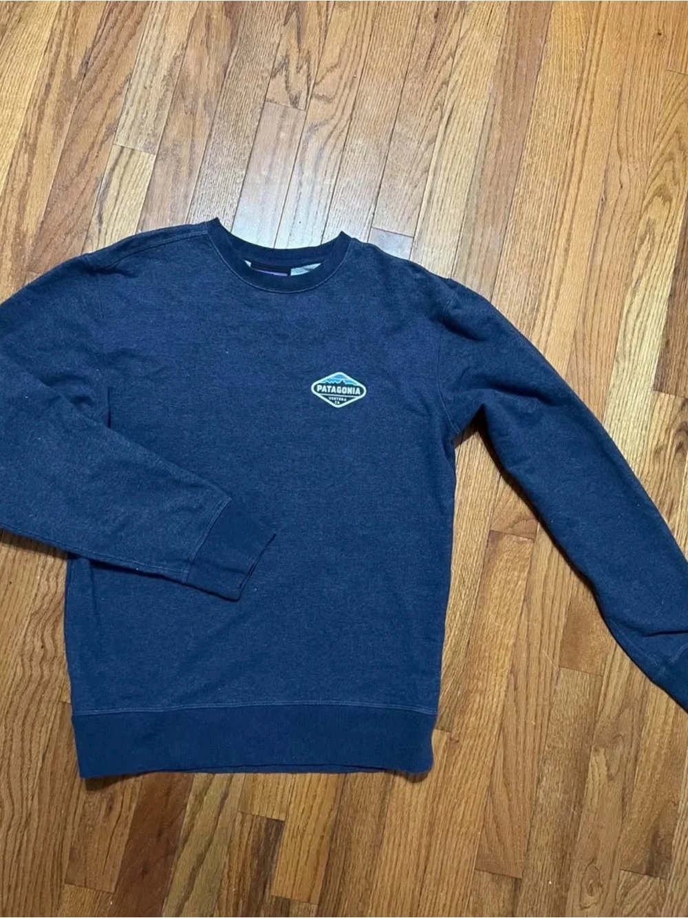 Patagonia Blue Crewneck Pullover Men’s XS